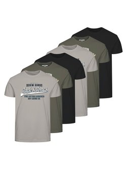 Herren T-Shirt 6er Pack