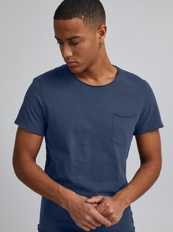 Artikelbild Herren T-Shirt - BHNOEL von BLEND in denim uni