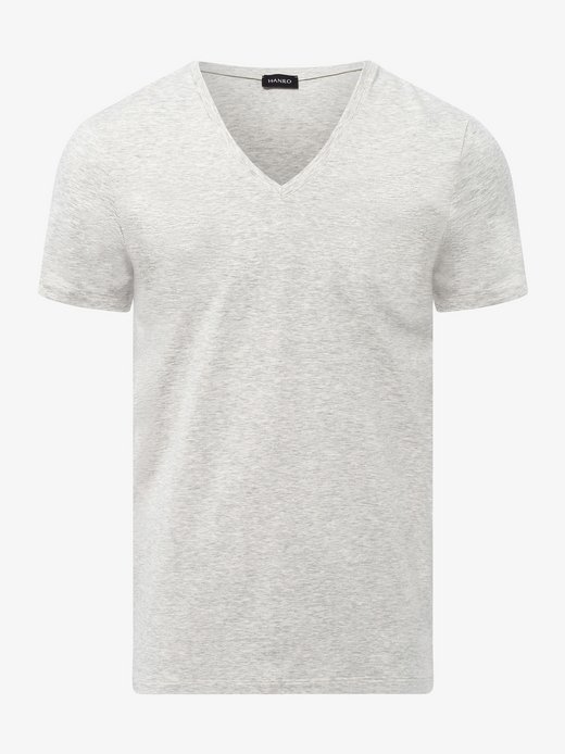 Herren T-Shirt  -  Cotton Superior V-Neck