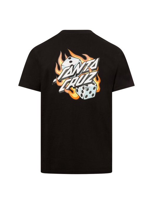 Herren T-Shirt - Flaming Dice