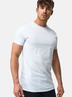 Artikelbild Herren T-Shirt - Kloge von Indicode in aqua blau uni