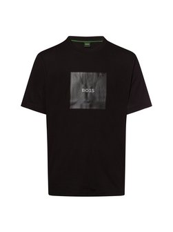 Artikelbild Herren T-Shirt - Logo Rib von BOSS Green in schwarz bedruckt