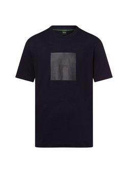 Artikelbild Herren T-Shirt - Logo Rib von BOSS Green in marine bedruckt