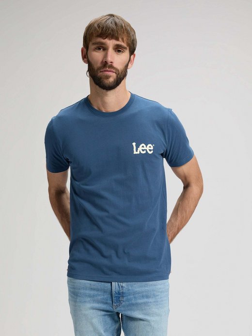Herren T-Shirt - Medium Wobbly Lee