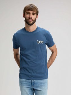 Herren T-Shirt - Medium Wobbly Lee