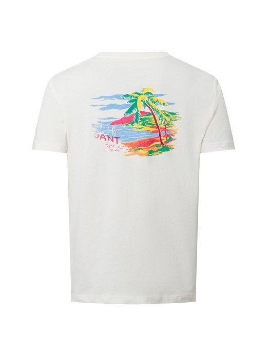 Herren T-Shirt - Slim Fit - Placed Graphic