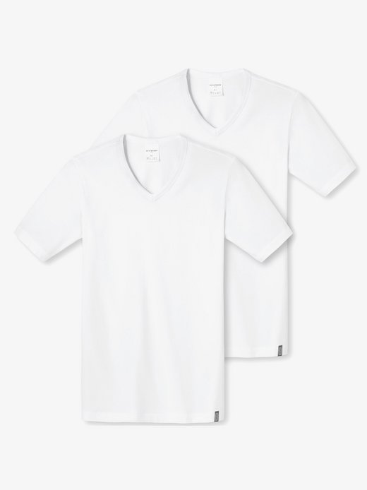 Herren T-Shirt  -  V-Neck 2er-Pack