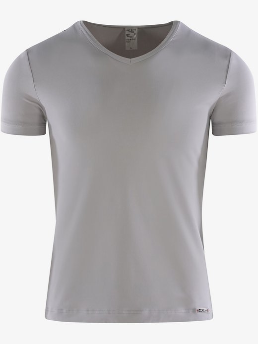 Herren T-Shirt  -  V-Neck RED 2059