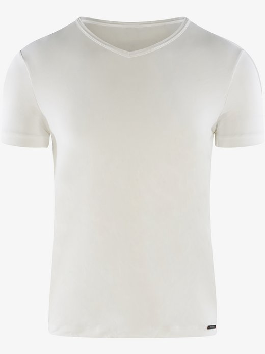 Herren T-Shirt  -  V-Neck RED 2059