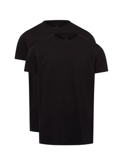 Artikelbild Herren T-Shirt im 2er-Pack von Ragman in schwarz uni