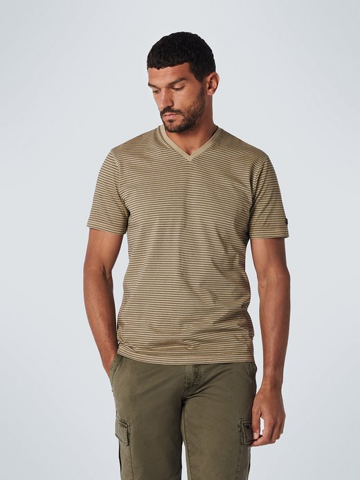 Herren T-Shirt mit V-Ausschnitt
