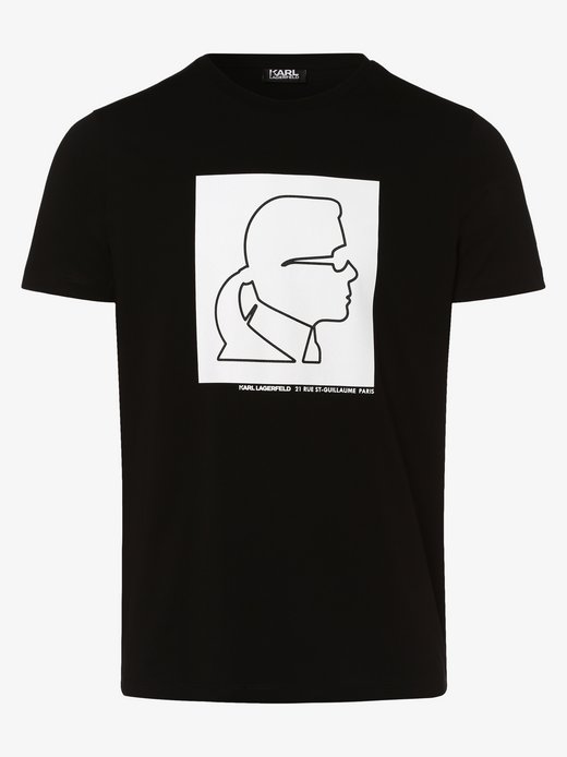 viel Voorbereiding Verzoekschrift KARL LAGERFELD Herren T-Shirt online kaufen | VANGRAAF.COM