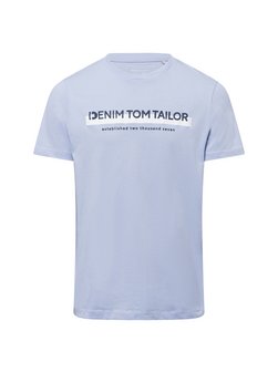 Artikelbild Herren T-Shirt von Tom Tailor Denim in hellblau bedruckt