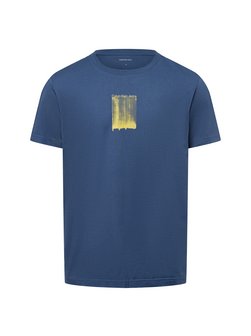 Artikelbild Herren T-Shirt von Calvin Klein Jeans in indigo gelb bedruckt