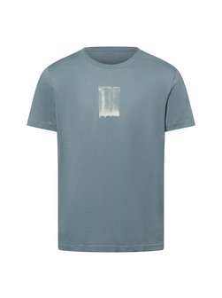 Artikelbild Herren T-Shirt von Calvin Klein Jeans in blau bedruckt