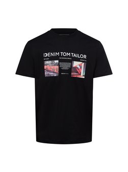 Artikelbild Herren T-Shirt von Tom Tailor Denim in schwarz bedruckt