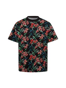 Artikelbild Herren T-Shirt von Tom Tailor Denim in schwarz mehrfarbig gemustert