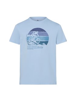 Artikelbild Herren T-Shirt von Nils Sundström in hellblau bedruckt