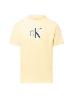 Artikelbild Herren T-Shirt von Calvin Klein Jeans in gelb uni