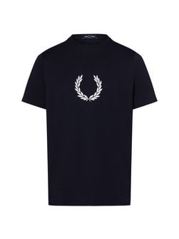 Artikelbild Herren T-Shirt von Fred Perry in marine bedruckt