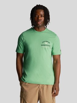 Artikelbild Herren T-Shirt von Lyle & Scott in gras bedruckt