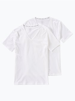 Artikelbild Herren T-Shirts im 2er-Pack von Calvin Klein in weiß uni