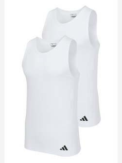 Artikelbild Herren Tanktop  -  Active Flex Cotton Ergonomic von adidas Sportswear in weiß uni