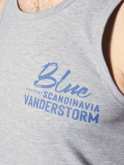 Débardeur Homme Grande Taille Jan Vanderstorm - 100% Coton, Coupe Confort, Tailles L à 7XL