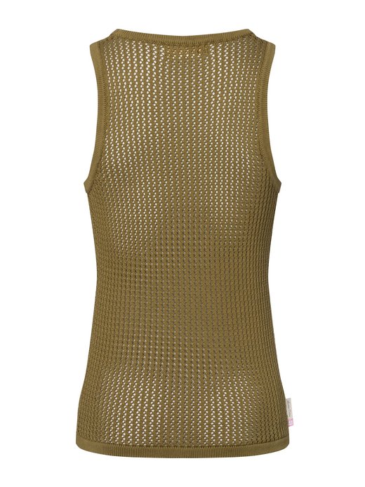Herren Tanktop - Oversized Mesh Knit