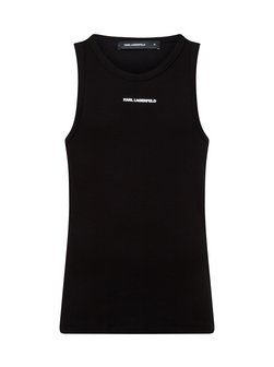 Artikelbild Herren Tanktop von KARL LAGERFELD in schwarz uni