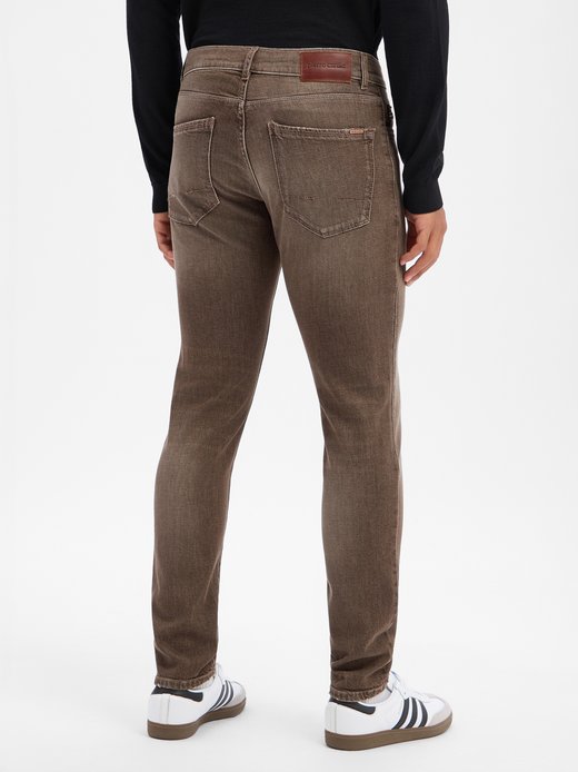 Herren Tapered Fit Jeans - Limoux