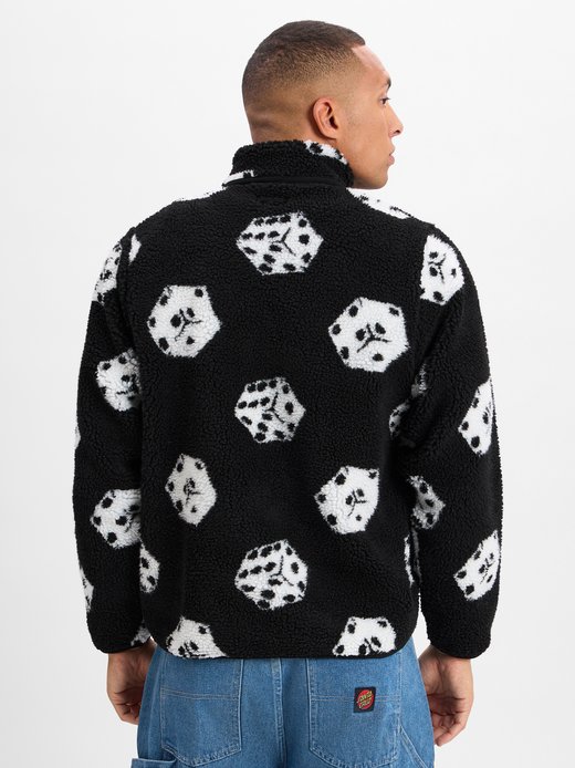 Herren Teddy-Blouson - Big Dice