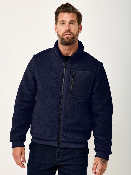 Herren Teddyfelljacke - HUDSON