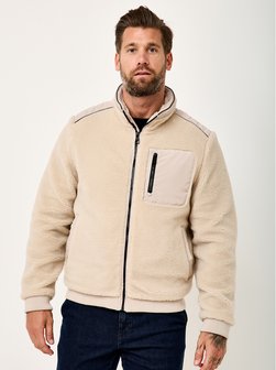 Herren Teddyfelljacke - HUDSON