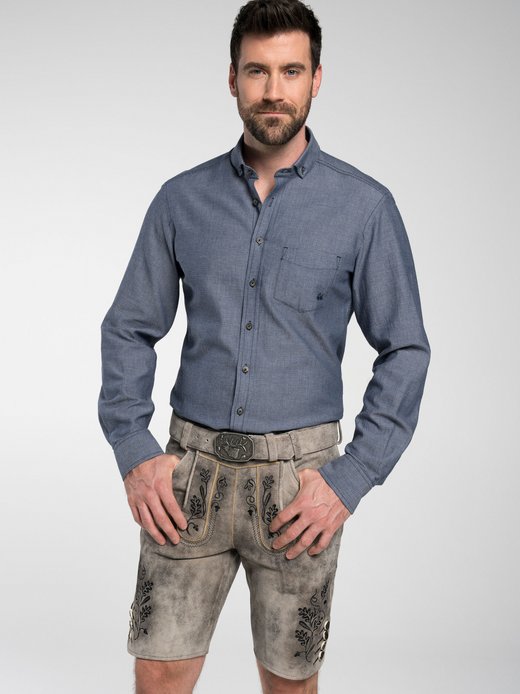 Herren Trachtenhemden - Trachtenhemd "Fischach"