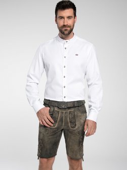 Artikelbild Herren Trachtenhemden - Trachtenhemd "Folker" von Spieth & Wenksy in rot uni