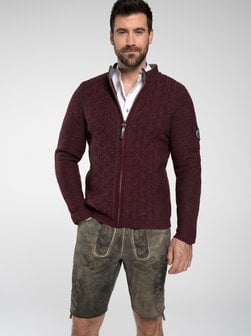 Artikelbild Herren Trachtenjacke - Filch von Spieth & Wenksy in bordeaux uni