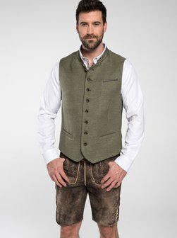 Herren Trachtenwesten - Feder