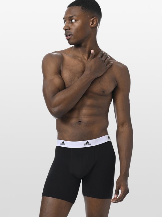 Herren Trunk  -  Boxer Brief mit längerem Bein - Active Flex Cotton