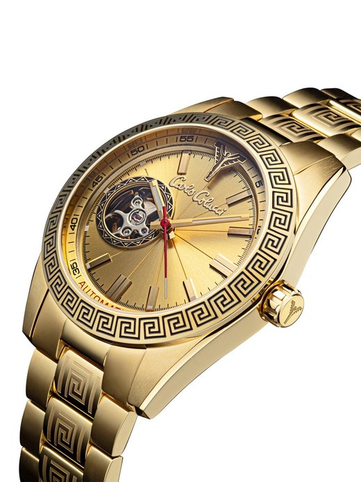 Herren Uhr Dreizeiger Automatik  -  Duregon