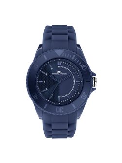 Herren Uhr  -  The Black Silicone