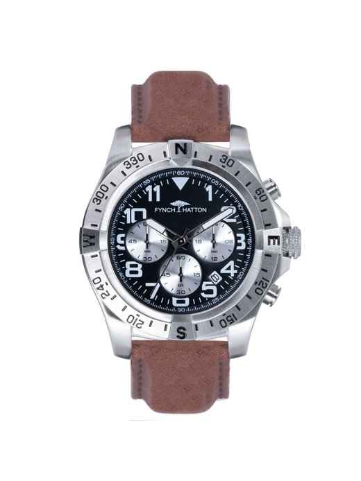 Herren Uhr  -  The Leather Chrono