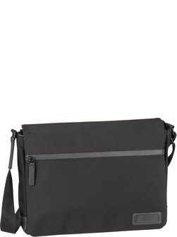 Artikelbild Herren Umhängetasche - Tallinn Shoulder Bag Flap L von Jost in schwarz uni