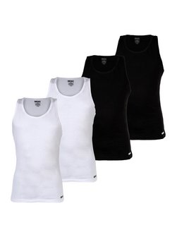 Herren Unterhemd 4er Pack