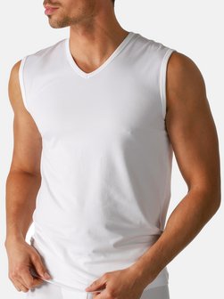 Artikelbild Herren Unterhemd - Dry Cotton von Mey in weiß uni
