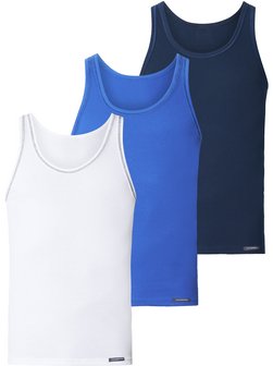 Herren Unterhemden - TJABO im 3er-Pack