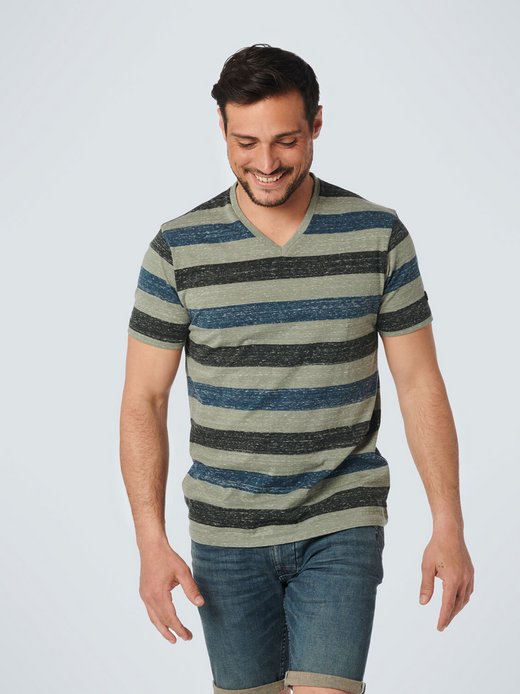 Herren V-Ausschnitt T-Shirt