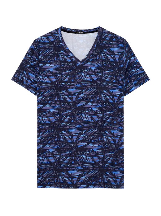 Herren V-Shirt  -  T-Shirt V-Neck Star Island