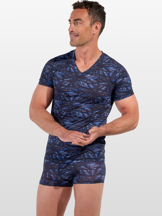 Herren V-Shirt  -  T-Shirt V-Neck Star Island