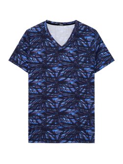 Herren V-Shirt  -  T-Shirt V-Neck Star Island